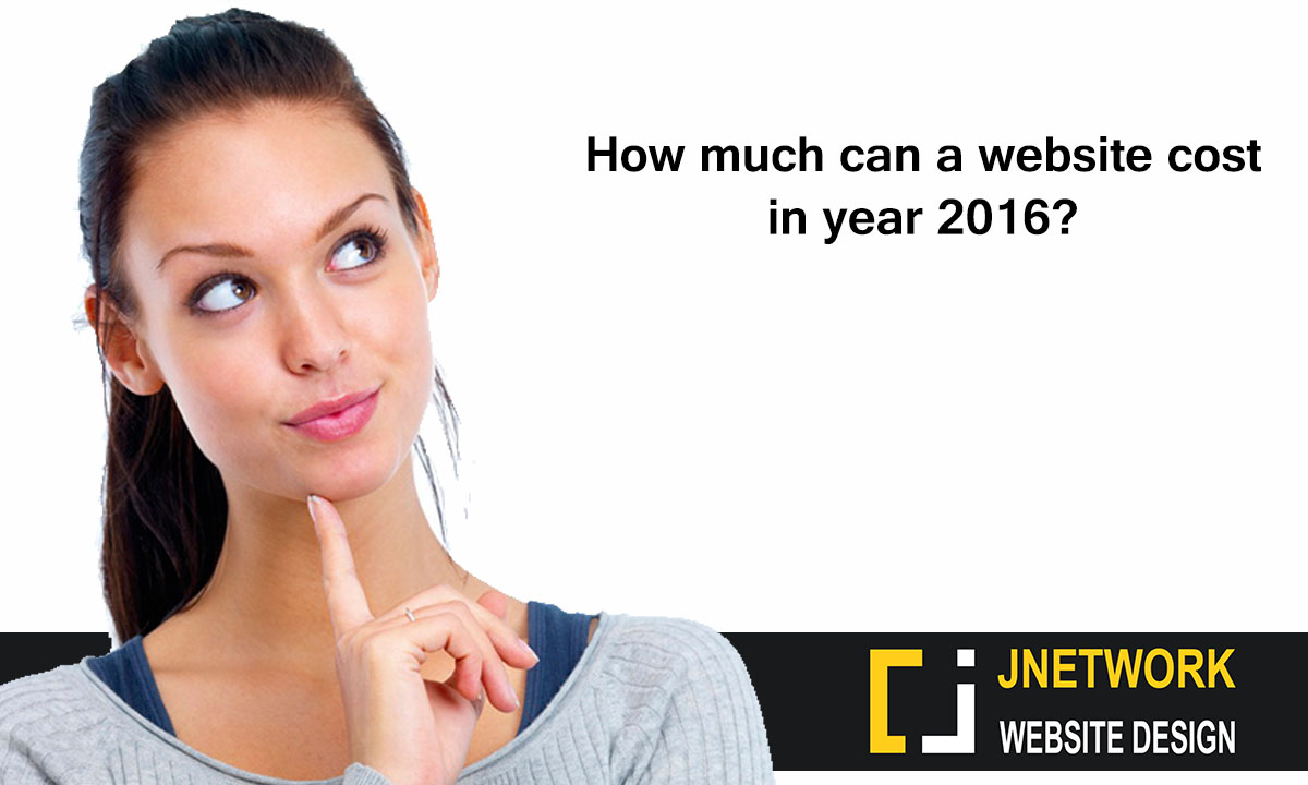 How Much Can A Website Cost In Year 2016